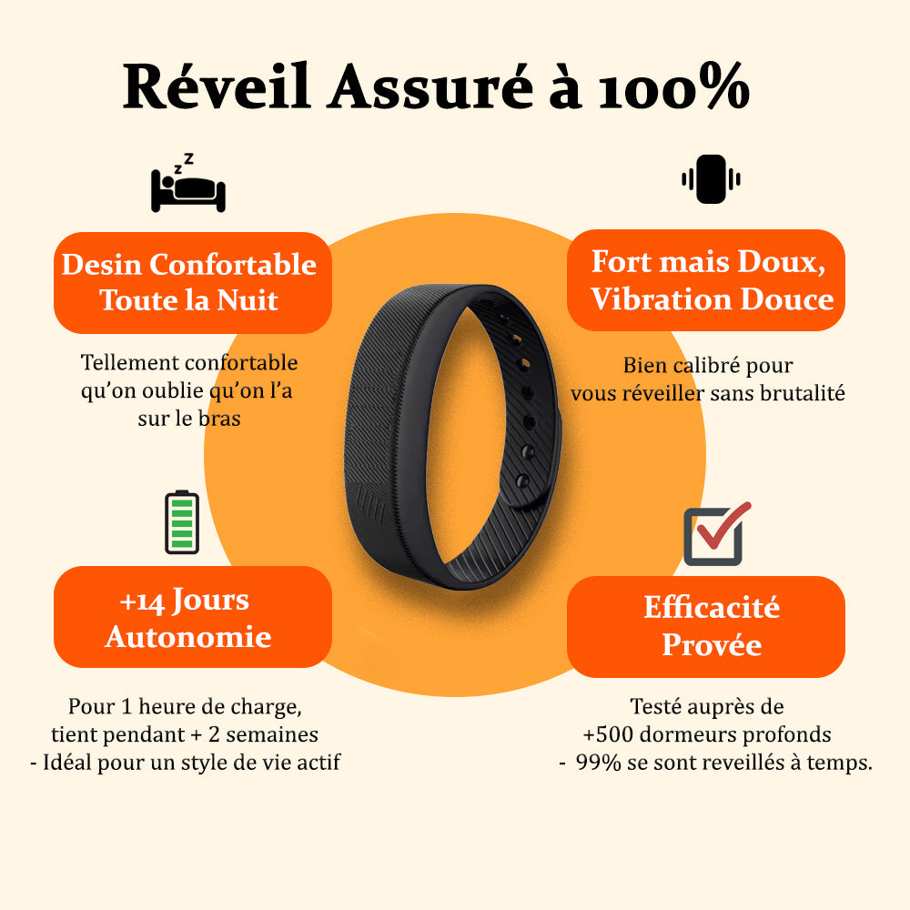 T-Gear C34 - Bracelet Connecté LED Étanche®